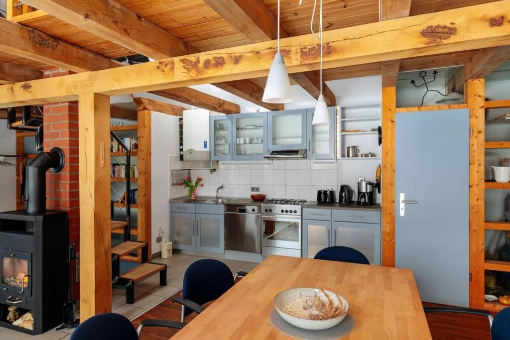 Modernes Landhaus Mit Sauna Hohen Pritz 外观 照片